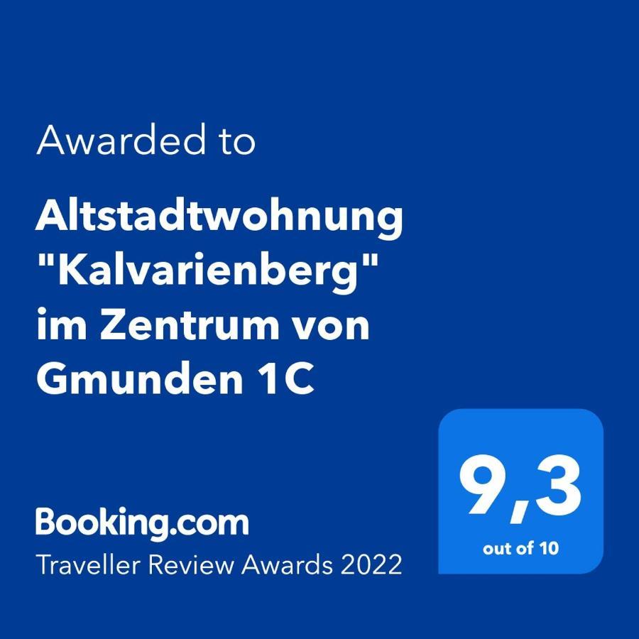 Altstadtwohnungen "Kalvarienberg 1C" & "Traunsee 3C" Im Zentrum Von Gmunden Bagian luar foto