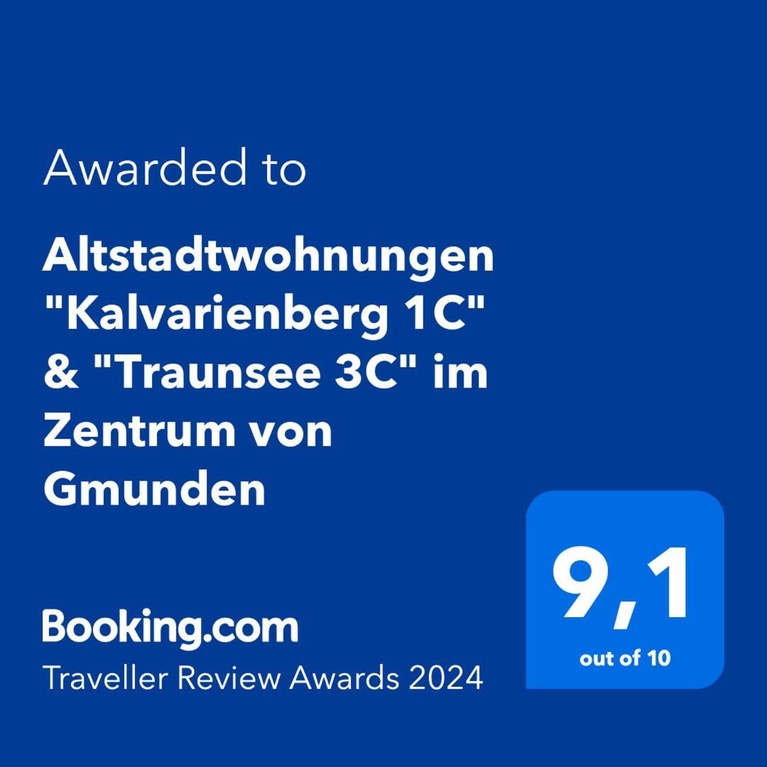 Altstadtwohnungen "Kalvarienberg 1C" & "Traunsee 3C" Im Zentrum Von Gmunden Bagian luar foto